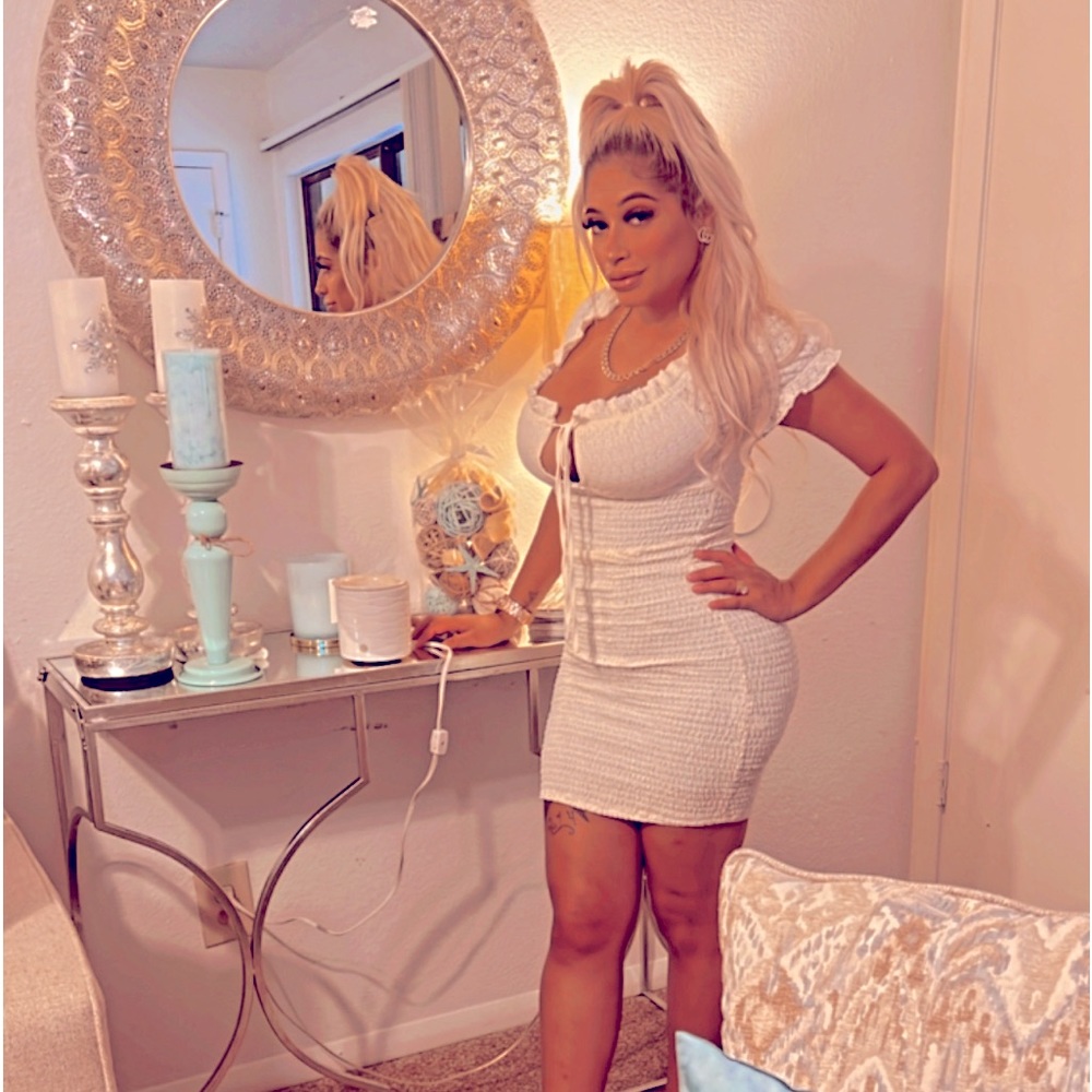 White dress